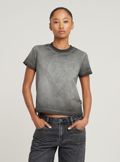 Top Overdyed Micro Boxy